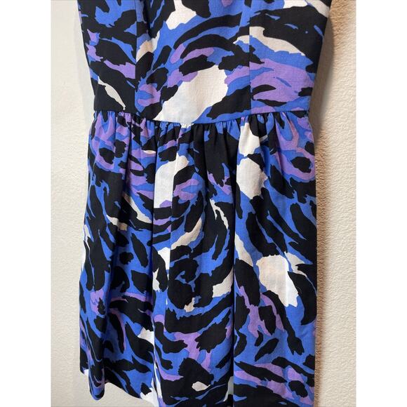 Anthropologie 4c , Fit And Flare Short Multicolor Sleeveless Dress, Size 2 - Picture 2 of 6